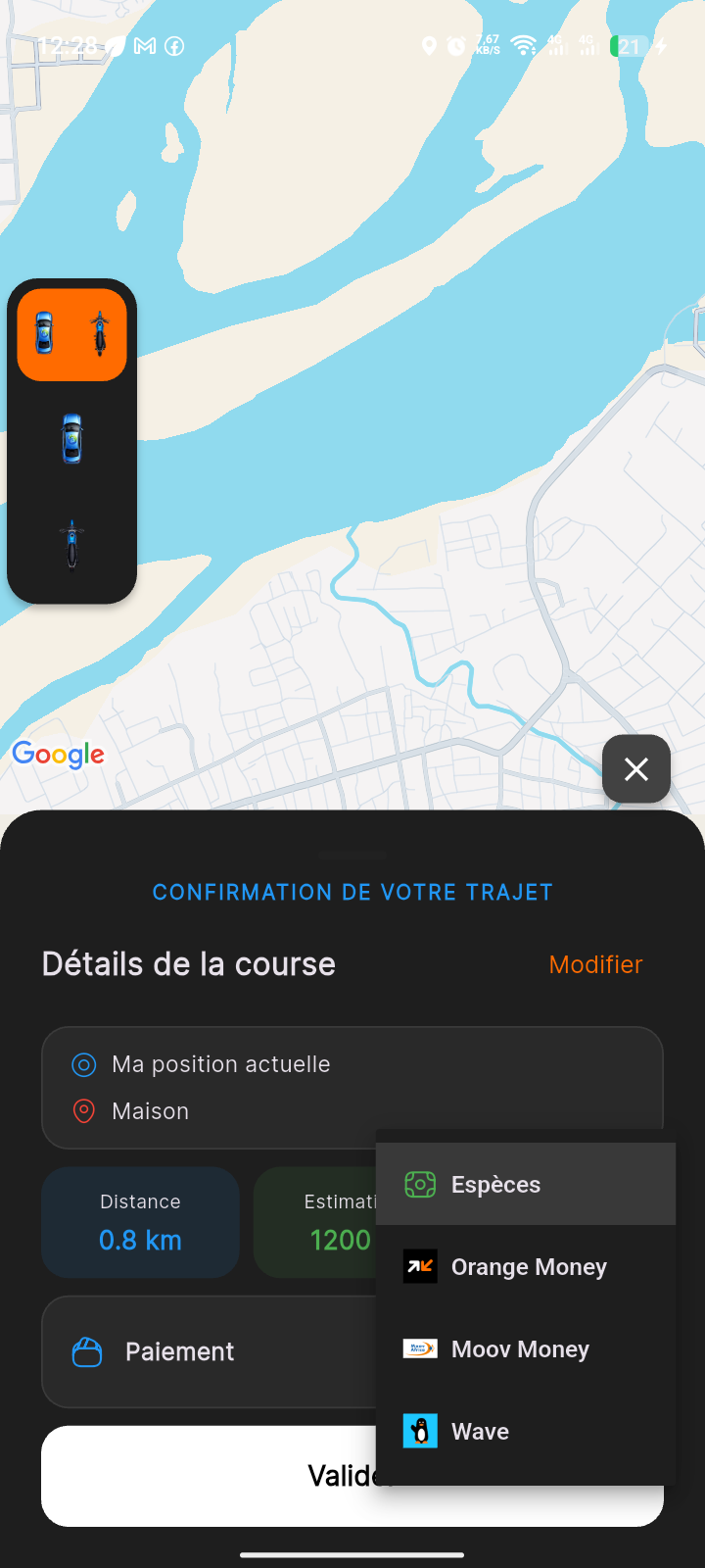 Méthode paiement